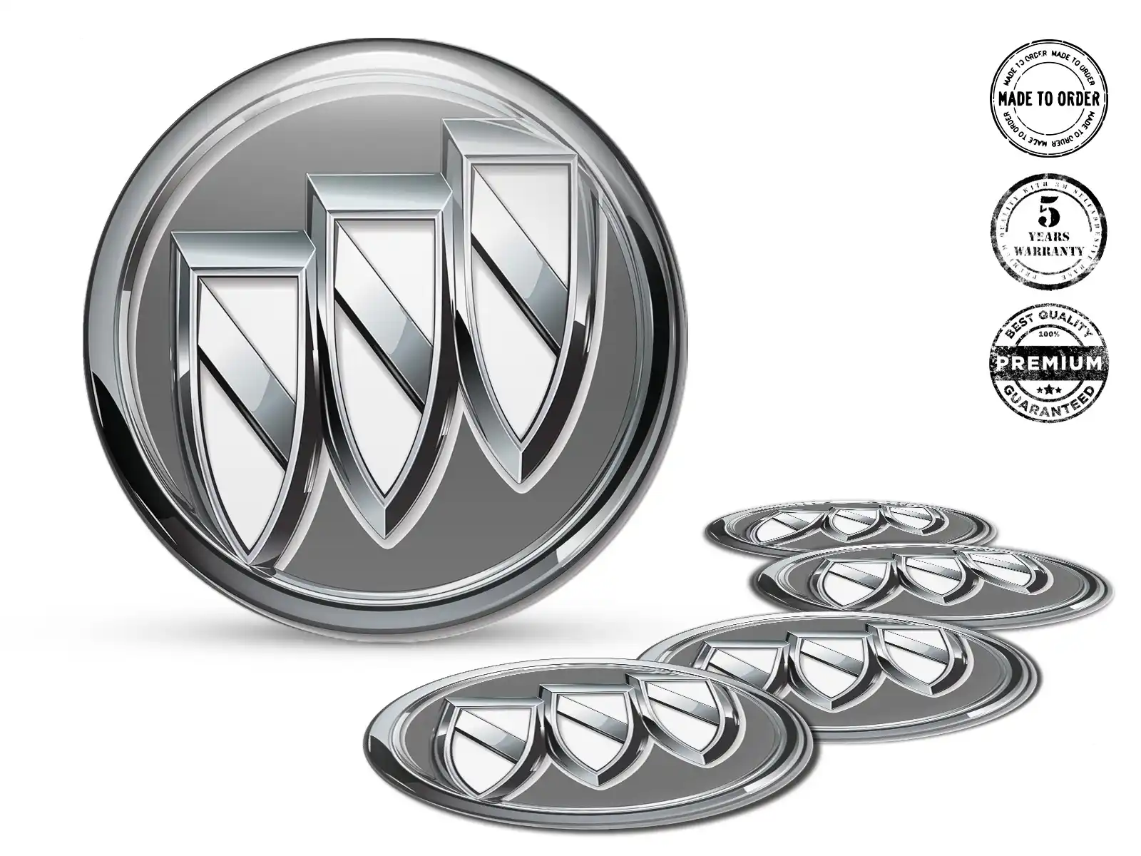Buick Logo Emblema Cupola Sports Temporal Thrust Wave